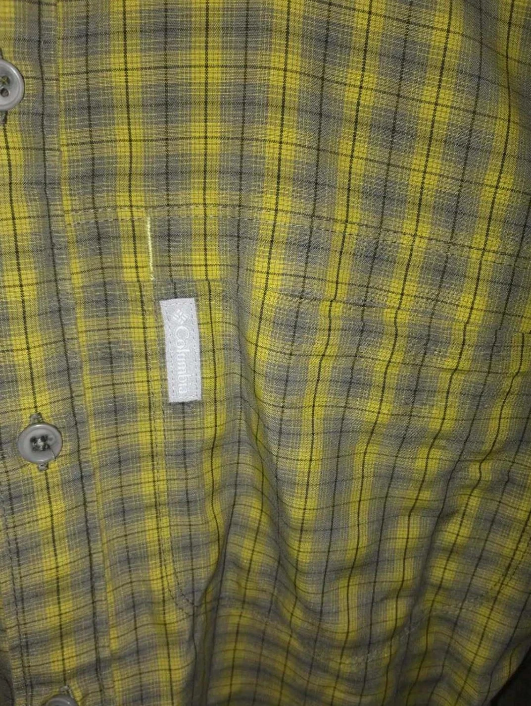Camisa verde a cuadros para hombre, Columbia, T50 – photo 3